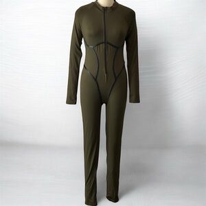 NWOT BODYCON Chic Olive Women's Jumpsuit